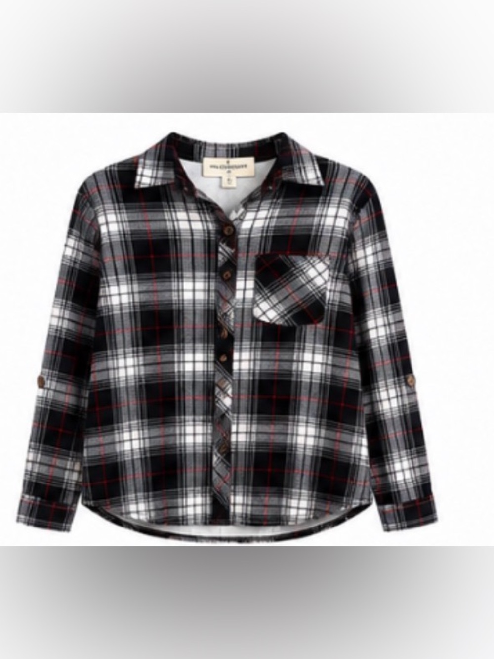 Women's Plaid Shirt Size Medium